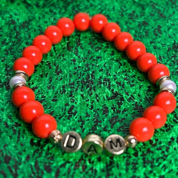 Auburn Tigers Beaded Game Day Bracelet Stack Blue & Orange Team War Dam Eagle - Picture 9 of 12